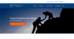 Desktop Screenshot of juridisch-platform.nl